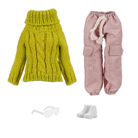 Mode Offre Spéciale 30cm poupée jouet poupée vêtements mode robe haut ensemble en gros