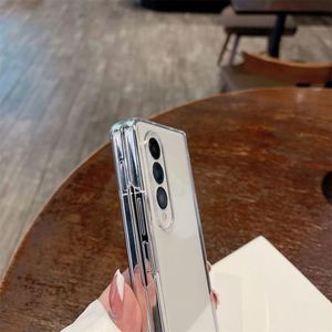 Coque de téléphone transparente en acrylique pour Samsung Galaxy Z Fold 6 5 4 3 2 Fold5 ZFold5 ZFold3 Couverture arrière rigide de protection antichoc - Product Image 6