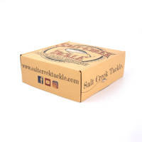 Boîtes d'emballage alimentaire en papier kraft ondulé personnalisées, imprimées sur mesure, toutes tailles, recyclables, pour frites et hamburgers, vente en gros à prix réduit