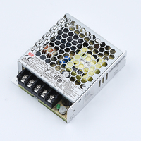 Meanwell-fuente de alimentación conmutada de LRS-50-12, 12V, 4.2A, 50W, para tira LED CCTV