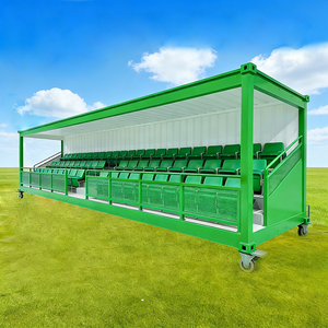 Gradas Prefabricadas en Contenedores para 63 Jugadores de Fútbol, Bancos para Espectadores, Asientos para Arenas Deportivas y Entretenimiento al Aire Libre - Product Image 2