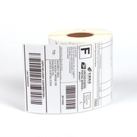 80*80mm Selbstklebende Barcode-Thermopapieretiketten für Direkt-Thermodruck Verwendet für POS-Geräte Kassenbon-Drucker