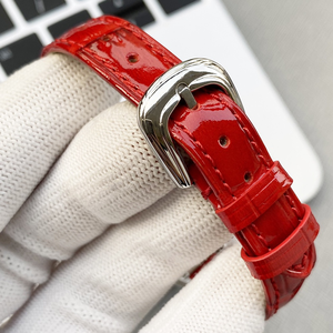 Reloj de cuarzo para mujer, caja curvada de 24-29mm tallada con CNC, movimiento de cuarzo importado, correa de cuero, reloj de pulsera para mujer, reloj de regalo para mujer - Product Image 5