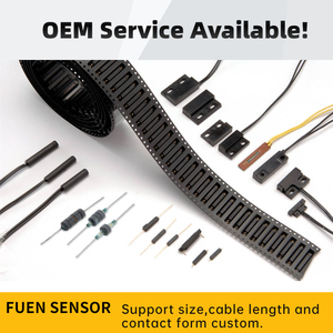 Customizable Compact Size 2 <b>Wire</b> Proximity Sensors 10W 50W Reed Sensor for Magnetic Door - Product Image 3