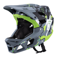 Confort mat PC visière amovible casque de VTT intégral cyclisme course descente vtt casque de vélo avec boucle magnétique