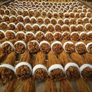 HUARAN Pure Natural Plant Erva chinesa Ginseng Raiz Raw Ervas chinesas secas Ginseng Vermelho - Product Image 4