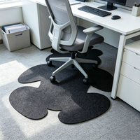 Tapis en feutre lavable antidérapant pour animaux de compagnie, coussin personnalisé pour cage, surface chaude, base antidérapante en TPR, facile à nettoyer, non toxique, sûr