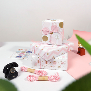 Nouveau Design vacances emballage cadeau feuille de papier 43*300 cm saint valentin anniversaire papier d'emballage emballage - Product Image 5