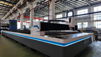 Machine de découpe laser à fibre CNC de haute précision pour tôles et tubes métalliques, fabrication industrielle, fabriquée en Chine