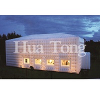 Tente de Cube d'exposition gonflable, grand prix en plein air pour les événements de fête de mariage et de Camping