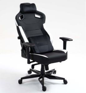 Las Mejores Sillas de Oficina, Silla de Juego con Respaldo Alto, <span class=keywords><strong>1</strong></span> Pieza, Envío <span class=keywords><strong>Gratis</strong></span>, con Almohadas Magnéticas de Espuma Viscoelástica, Color Negro - Product Image 4