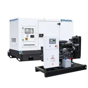 Gerador diesel aberto/silencioso 50hz 60hz 10kva 15kva alternador 220v 10kw preço com motor Perkins 404D-15G