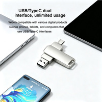 Clés USB Type C OTG métalliques 2.0 16 Go 32 Go 64 Go 128 Go, clé USB OTG Android, clé USB OTG