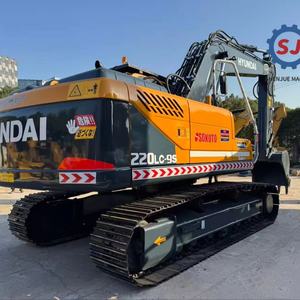 Excavadora Usada en Corea, Modelo 220 LC-9, Tractor Excavador Hyundai, Excavadoras de Cadenas Hyundai de Segunda Mano, 220 - Product Image 1