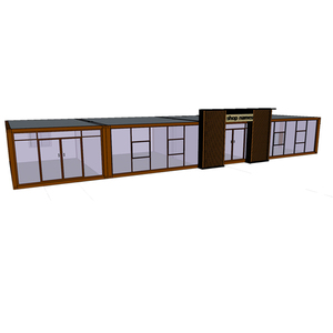Lowest Price Log Cabins Wooden House Prefabricated Shipping Container Home Villas