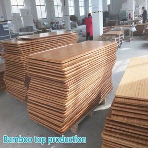 Mobilier de bureau en bambou massif réglable en hauteur moderne pour usage domestique avec tailles sur mesure - Product Image 3