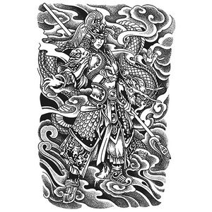 Full Body Semi Permanent <b>Tattoo</b> Sticker Water Transfer Scar Cover Face Body Art Lasting 2 Weeks - Product Image 3