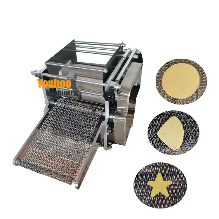 Macchina automatica per la produzione di gusci di pane taco macchina per tortilla tacos per realizzare involucri di forma rotonda