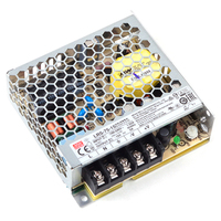 Alimentation électrique à découpage à sortie unique de haute qualité Mean Well LRS-75-5V/12V/15V/24V/36V/48V 75W