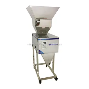 Automatic Weighing Small Grain Sachet Popcorn Granule Snack Food French Fries Potato Chips Filler With Big Hopper