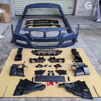 Conjunto de Parachoques Delantero y Trasero F30 Upgrade MT para BMW Serie 3 F30 F35 Facelift M-Tech, Kit de Carrocería F30 M Sport