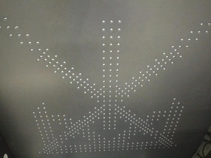 Giao Thông Mũi Tên Ban Chữ Thập Dấu Hiệu Đường Bộ An Toàn 3 Năm 1 Cái Cho Kiểm Soát Làn Đường An Toàn Giao Thông 800X800 CN;GUA DC12/AC110-220V YAHAM - Product Image 4