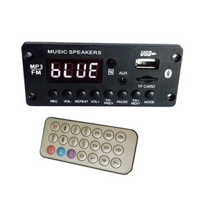 Jk25009 OEM Loa Bluetooth mp3 thẻ giải mã Máy nghe nhạc MP3 bảng mạch 12V <span class=keywords><strong>USB</strong></span> Kit âm nhạc loa AUX <span class=keywords><strong>FM</strong></span> Đài phát thanh dẫn mô-đun màn hình - Product Image 5