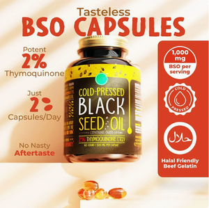 Capsule di <span class=keywords><strong>Olio</strong></span> di <span class=keywords><strong>Semi</strong></span> di <span class=keywords><strong>Cumino</strong></span> <span class=keywords><strong>Nero</strong></span> - 60 Pezzi, Supporta la Funzione Respiratoria Sana e Allevia il Disagio Respiratorio Occasionale - Product Image 2
