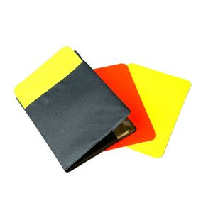 J-Rex Lot de 2 cartes d'avertissement pour arbitres de football (11x8cm) avec papier synthétique enduit UV pour équipement d'entraînement Discipline Set - Product Image 5