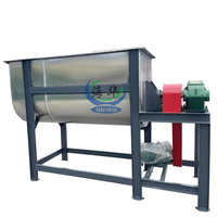 Bestverkochte Horizontale Mixer 1 Ton/uur 380V Hoge Veiligheid voor Fijn Zand-Houtpoeder/Fruit/Groenteafval/Soja Voeder