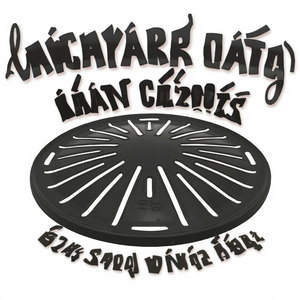 <span class=keywords><strong>Plaque</strong></span> de barbecue ronde antiadhésive commerciale coréenne en alliage d'aluminium Maifanshi, directement de l'usine, pour restaurant de barbecue - Product Image 3