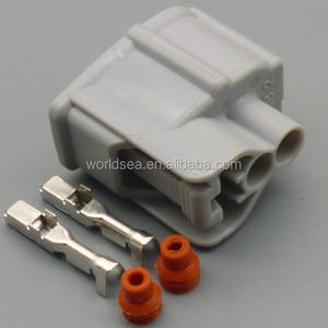 Connettore Femmina a 2 Pin/Vie per Iniettore Carburante <span class=keywords><strong>con</strong></span> Cavo a Pigtail per Honda Toyota Corolla RDX 6189-0611 - Product Image 4