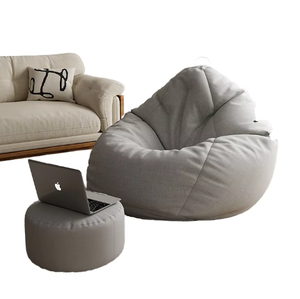 Japanischer Lazy Sofa Sitzsack für Zuhause, Schlafzimmer, zum Schlafen, kreativer kleiner Sitzplatz, Einzel-Balkon-Freizeitstuhl, Tatami, abnehmbar - Product Image 1