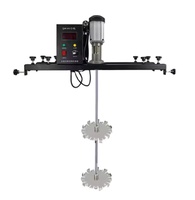 Mélangeur vertical électromécanique à rouleaux pour encre, machine de dispersion par vibration, mélangeur IBC en plastique de haute qualité 1000L