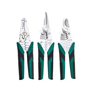 Tuosen <b>Wire</b> Crimper 18313 Stainless Steel <b>Soft</b> Grip Industrial Crimping Tool 22 Awg Front Entry - Product Image 3