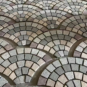 Tùy chỉnh đá <span class=keywords><strong>Granite</strong></span> tự nhiên lát đá cho đường lái xe và vườn con đường - Product Image 2