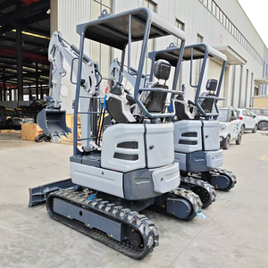 Excavadora Compacta de 1.8 Toneladas, Diseño Nuevo, Excavadora Hidráulica Todoterreno, Mini Excavadora para Movimiento de Tierras - Product Image 2