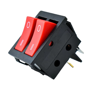 Saklar <span class=keywords><strong>Rocker</strong></span> KCD6-A <span class=keywords><strong>15A</strong></span>/20A, KCD6-A, 3pin 250VAC mati hidup 3 posisi - Product Image 2