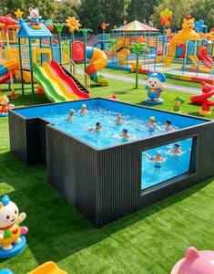 Conteneurs en acrylique personnalisés pour piscines hors sol pour enfants, pour l'extérieur, la maison, le jardin, vente en gros - Product Image 6