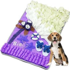 Wholesale Dog Snuffle <b>Mat</b> Eco-Friendly Durable Polar Fleece Activity <b>Pet</b> Sniffing <b>Feeding</b> Pad Interactive Toy 30x18 Inches - Product Image 3