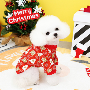 JXANRY-Sudadera con capucha de árbol de Navidad para perro, ropa para mascotas de peluche, oso, gato, otoño e invierno, 24 - Product Image 4