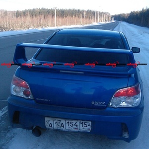 2006-2007 para <span class=keywords><strong>Impreza</strong></span> <span class=keywords><strong>WRX</strong></span> STI GDA GDB Kit de Carrocería ZeroSports Nuevo de Alta Calidad FRP Parachoques Delantero/Trasero Faldones Laterales Negro Atornillable - Product Image 6