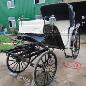 Nouvelle Magnifique et Somptueuse Calèche Royale de Visite Touristique, Calèche Royale Électrique de Mariage Cendrillon, Transport Spécial - Product Image 5