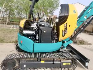 Mini-excavatrice sur chenilles d'occasion certifiée CE pour U30, 3 tonnes, haute puissance de creusement, moteur et pompe inclus, fabrication japonaise, livraison rapide - Product Image 6