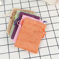 Sacs en toile de jute Sankira Reuse 100 avec cordon de serrage, pour haricots rouges, riz, bijoux, accessoires, perruques, adaptés aux réunions de famille
