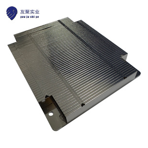 Customized Server Heat Sink Copper Air <b>Cooled</b> Cooling <b>Pad</b> For CPU Frequency Converter Inverter Laser Charging Pile - Product Image 1