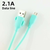 SD-153 mignon dessin animé 2.1A 1M transfert de charge rapide USB vers Type C Micro lumière câbles de données fils pour Iphone 6 7X12 13 14 15