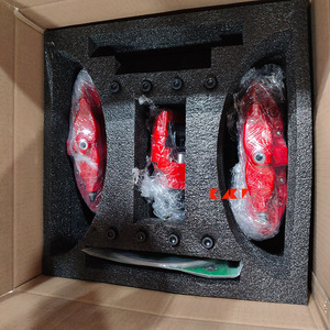 KLAKLE Tuning Brake Systems Kit d'étrier de frein à 4 pistons 380*28MM Disque de frein pour VW <span class=keywords><strong>Golf</strong></span> Gti MK6 - Product Image 4