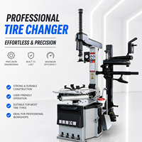 Desmontadora de Neumáticos Automática con Brazo Auxiliar Eléctrico ZH-706DS 110V 220V 380V para Servicio de Neumáticos de Perfil Bajo y Run Flat