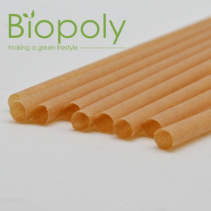 Biopoly-pajitas desechables de plástico PLA Biodegradable, pajitas de bagazo de caña de azúcar, <span class=keywords><strong>Pajillas</strong></span> Con Forro - Product Image 2
